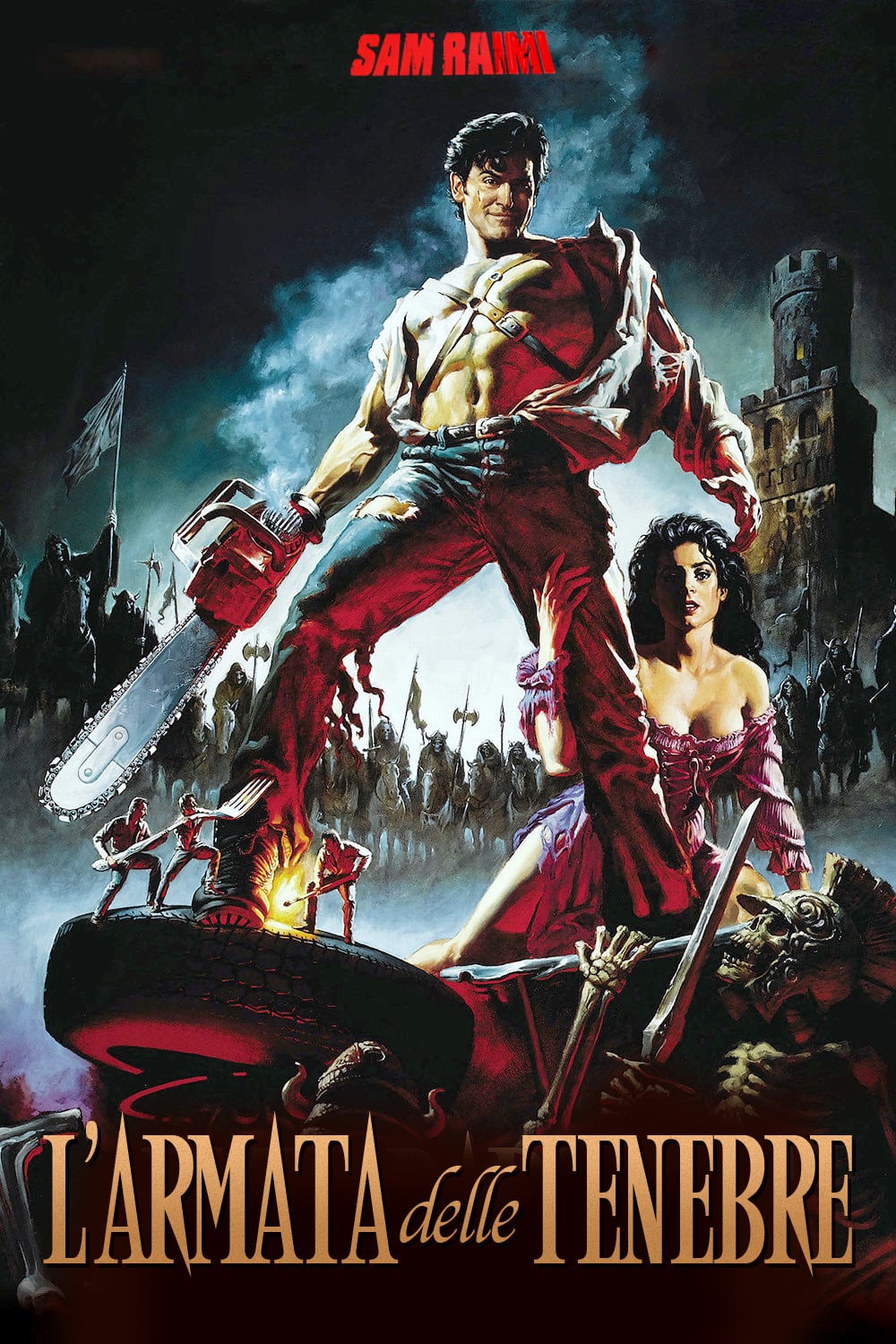 Poster for the movie "L'armata delle tenebre"