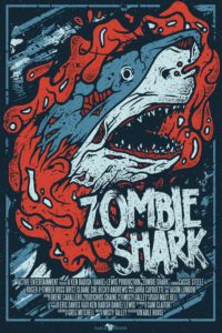 Poster for the movie "Zombie Shark"