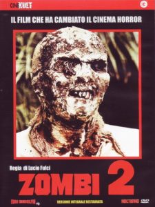 Poster for the movie "Zombi 2"