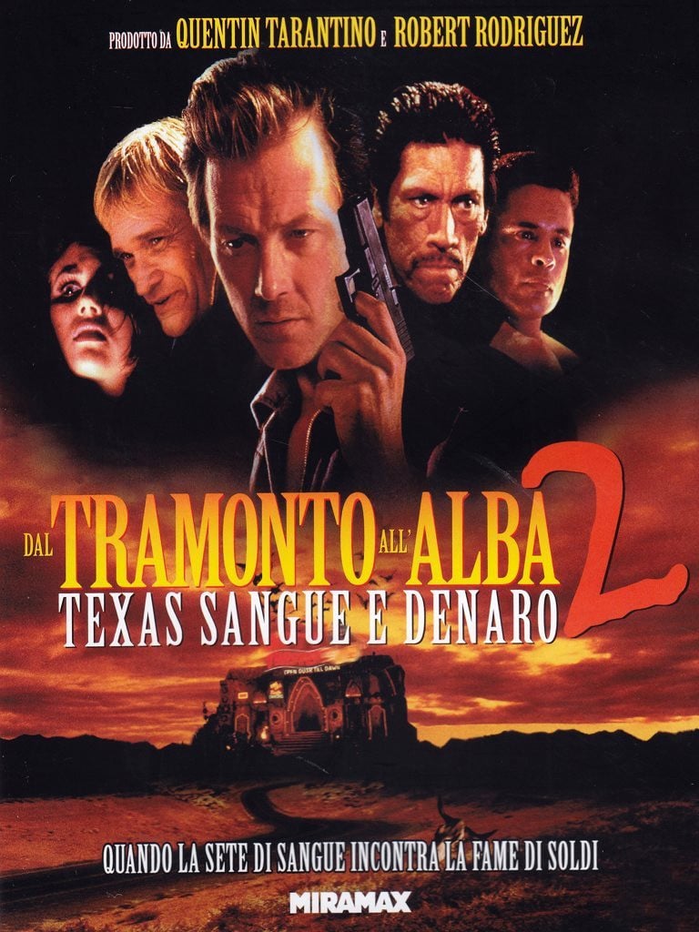 Poster for the movie "Dal tramonto all'alba 2 - Texas, sangue e denaro"