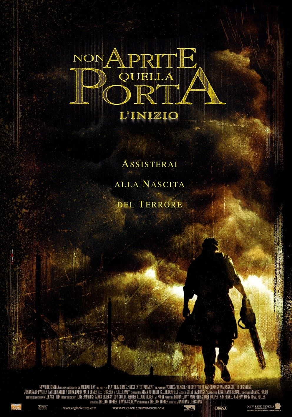 Poster for the movie "Non aprite quella porta - L'inizio"