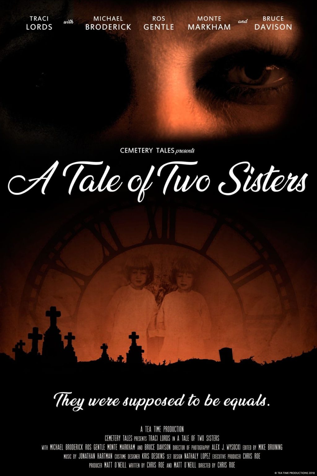 Poster for the movie "Cemetery Tales: A Tale of Two Sisters"