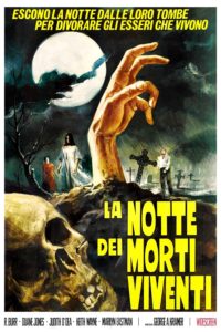 Poster for the movie "La notte dei morti viventi"