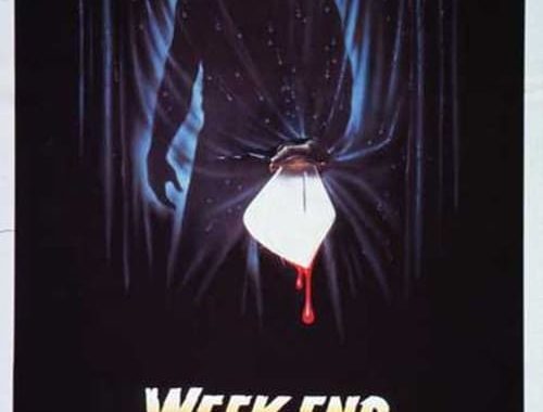 Poster for the movie "Venerdì 13 parte III - Week-end di terrore"