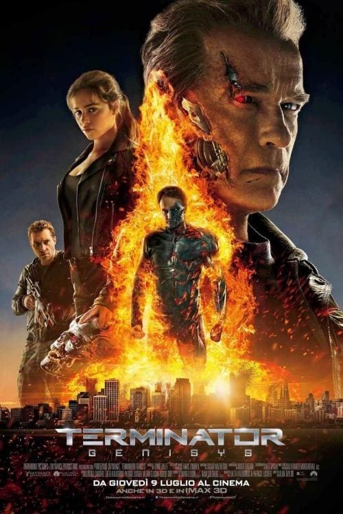 Poster for the movie "Terminator Genisys"