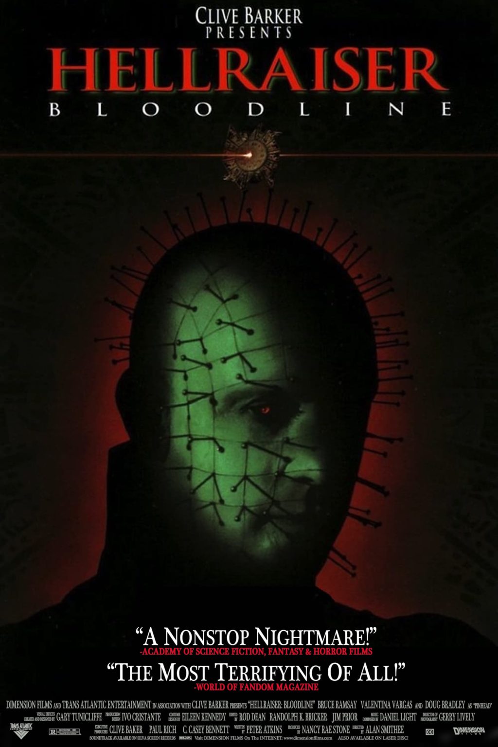 Poster for the movie "Hellraiser - La stirpe maledetta"