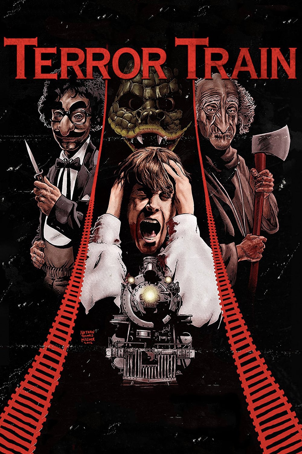 Poster for the movie "Terror Train"