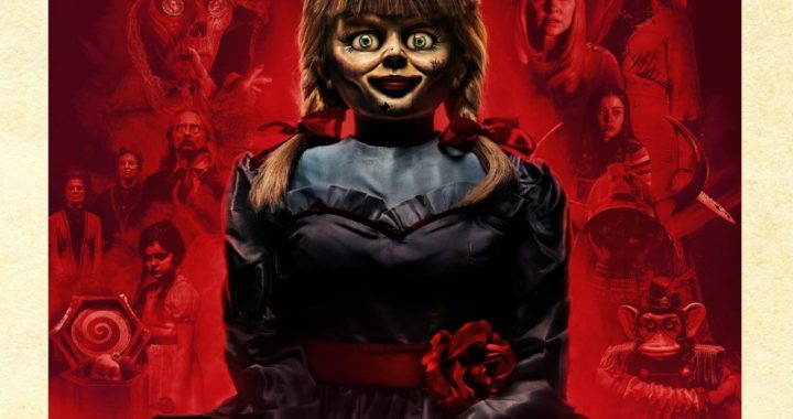 Poster for the movie "Annabelle 3"