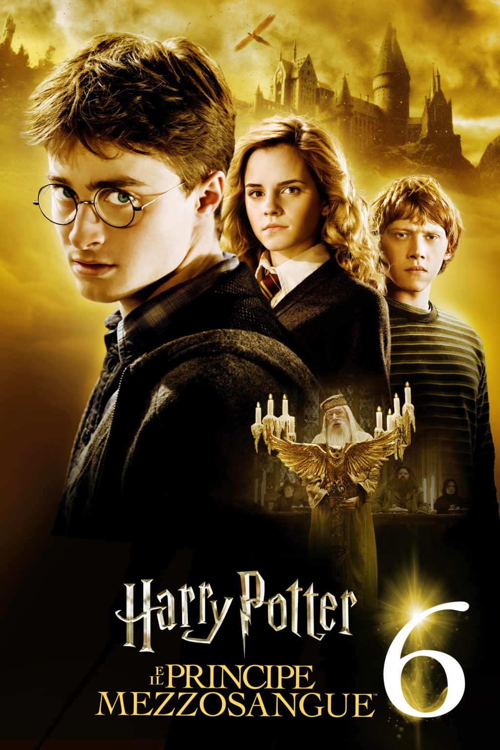 Poster for the movie "Harry Potter e il principe mezzosangue"