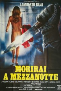Poster for the movie "Morirai a mezzanotte"