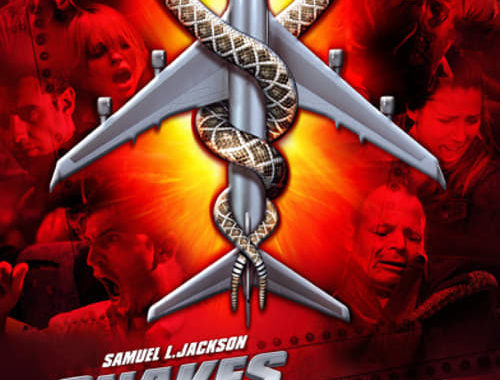 Poster for the movie "Snakes on a Plane"