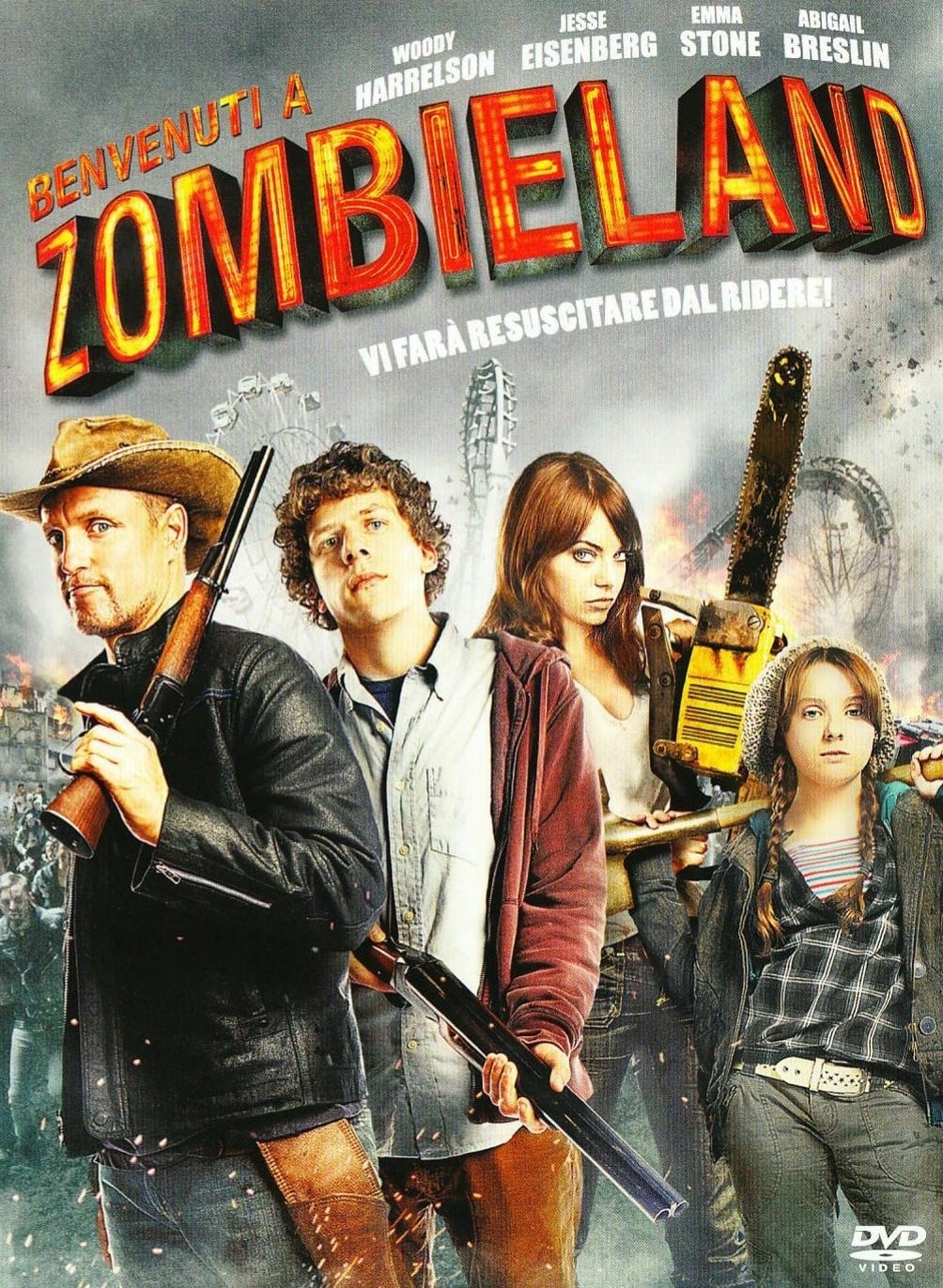 Poster for the movie "Benvenuti a Zombieland"