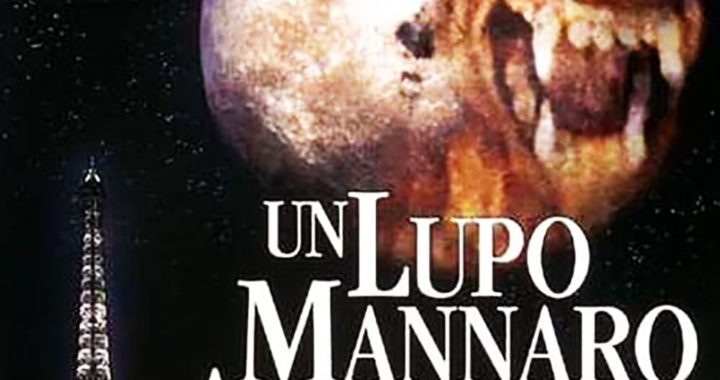 Poster for the movie "Un lupo mannaro americano a Parigi"