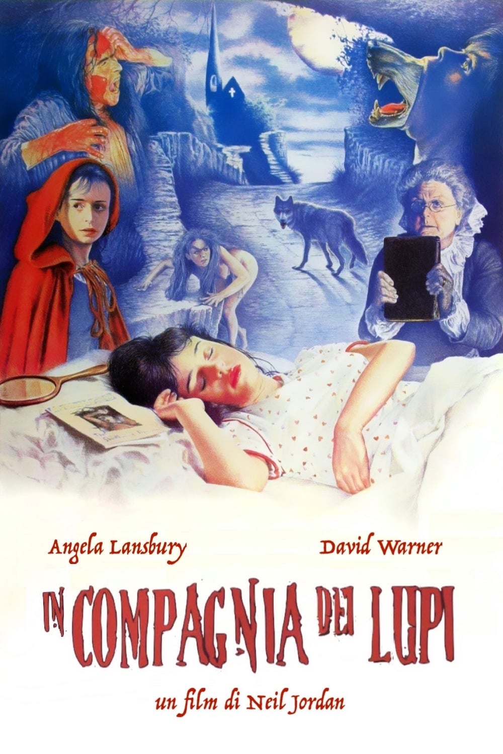 Poster for the movie "In compagnia dei lupi"