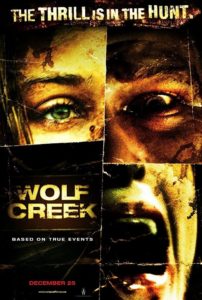 Poster for the movie "Wolf Creek"