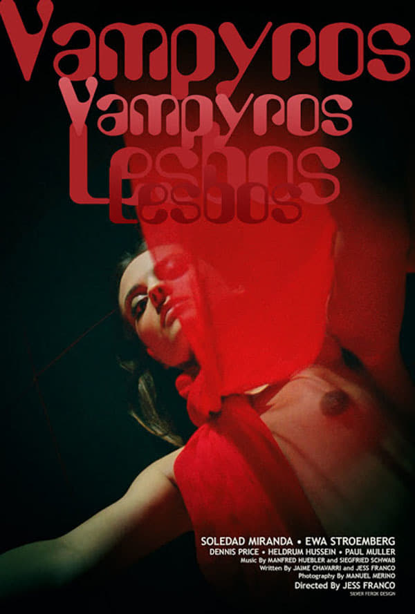 Poster for the movie "Vampyros Lesbos"